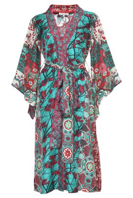 green emerald velvet dress Topshop Embroidered Midi Slip Dress 12 / Lilac Multi main image 0