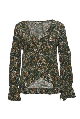 Leela Ruffle Top