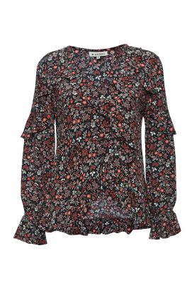 Leela Ruffle Top
