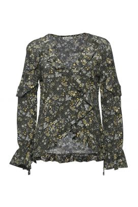 Leela Ruffle Top