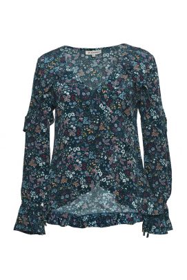 Leela Ruffle Top