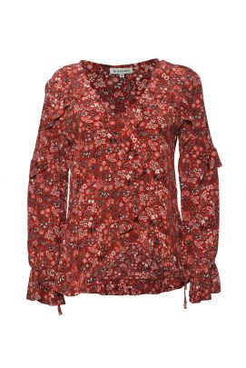 Leela Ruffle Top