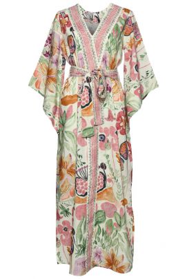 Lotus Kimono Dress